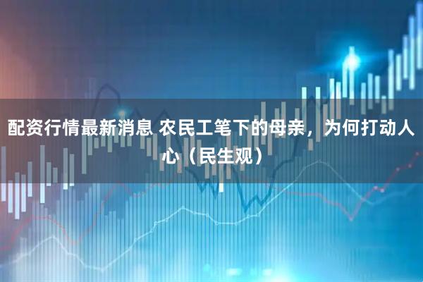 配资行情最新消息 农民工笔下的母亲，为何打动人心（民生观）